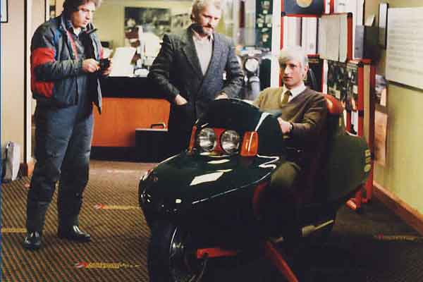 Top Gear Director tries Voyager at NMM Top Gear Director tries Voyager at NMM