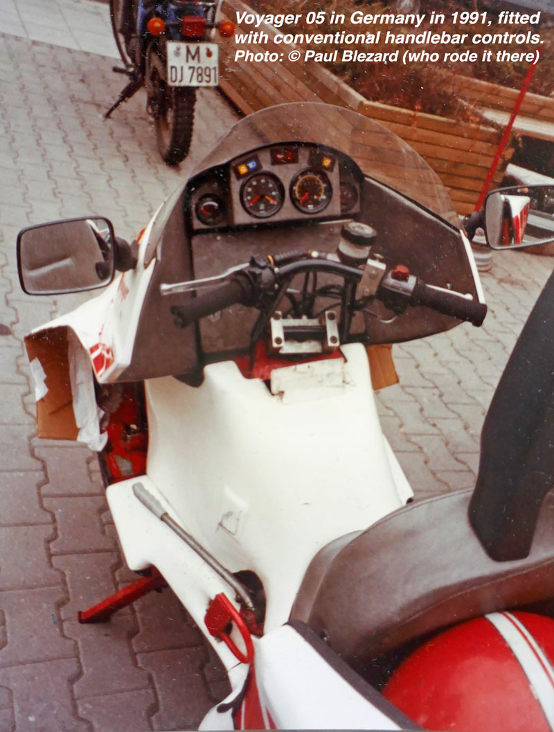 Voyager V05 with handlebars in Deutschland, 1991