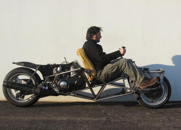 Flat side on