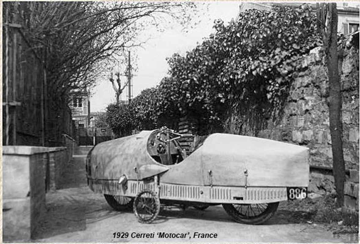 1929 Cerrreti Motocar