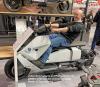 JB on BMW CE04 at MCN ExCel Show (2024)