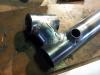 Handlebars - The connection piece in place