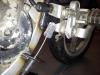 Foot Rests - Right foot rest with new brake cable installed