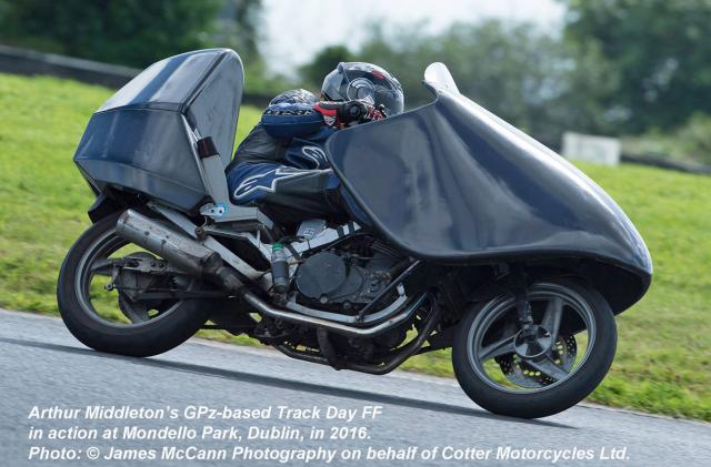 Arthur in his TDFF 500 at Mondello