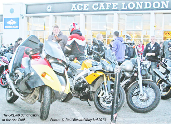 Bananaskin at Ace Café