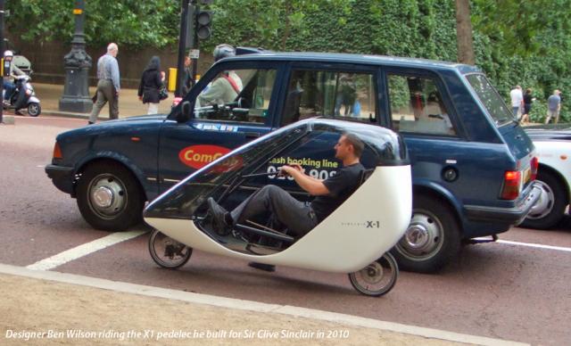 Sinclair X-1 (ridden by Ben Wilson, 2010)