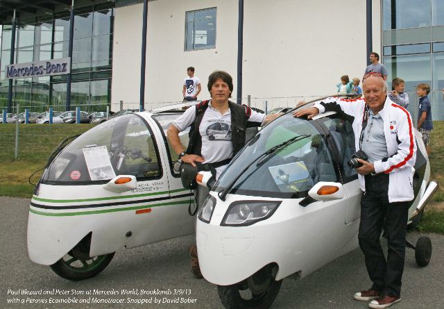 Eco & Monotracer at Mercedes World