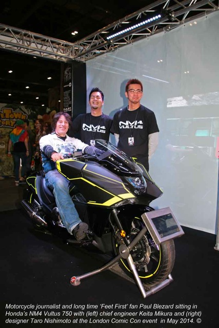 FF fan meets Honda Vultus designer & engineer