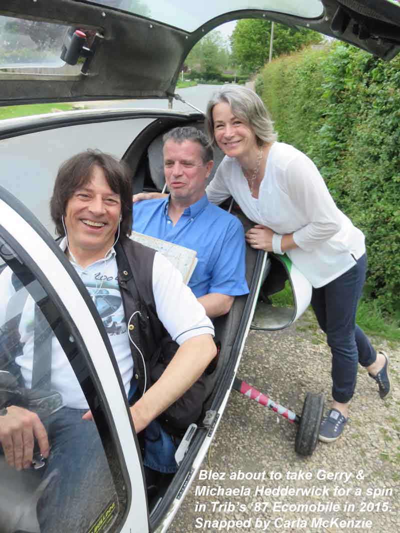 Newell tries an Ecomobile, shock! Newell tries an Ecomobile, shock!