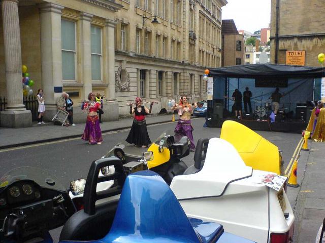 Bring on the dancing girls!