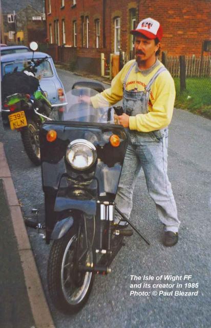 The creator of the IoW FF, Mr Curtis-Horsfall