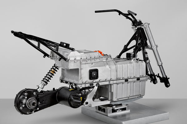C evo chassis, motor & battery (2012)