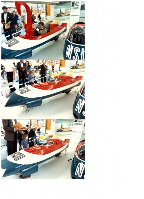 Chris Baker at the NSU museum