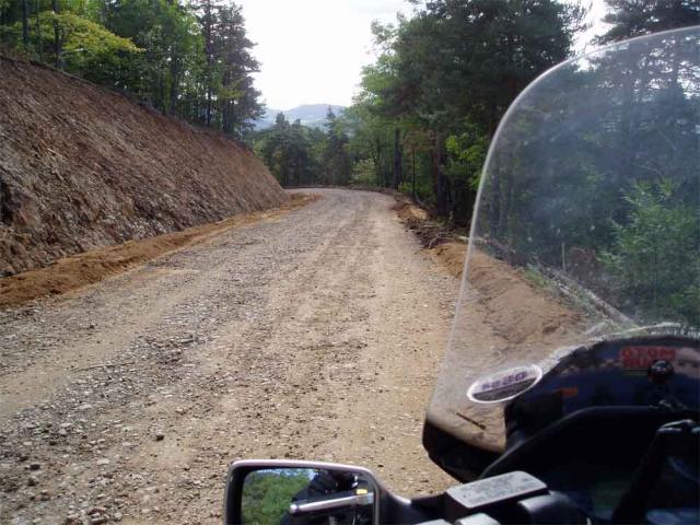 Burger on Dirt Road!