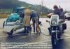 Oekomobil + BMW K100RS together