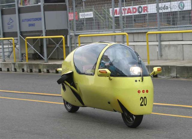 Els drives Eco, wheels up
