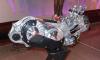 Cut away BMW 650 engine (RHS)