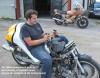 Mick Broom's FF + Hesketh Vampire