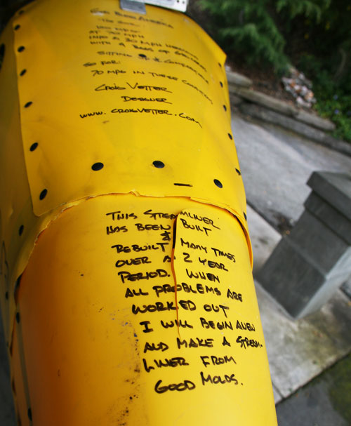 Vetter's Fairing Explanation