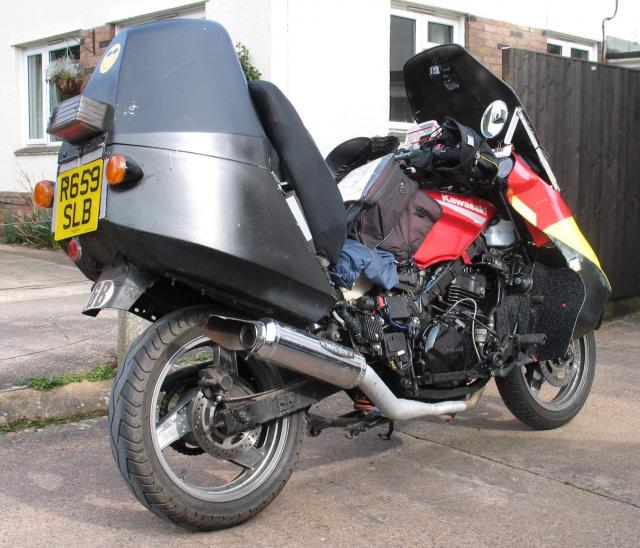 '98 GPz500S-based Bananaskin (2009)