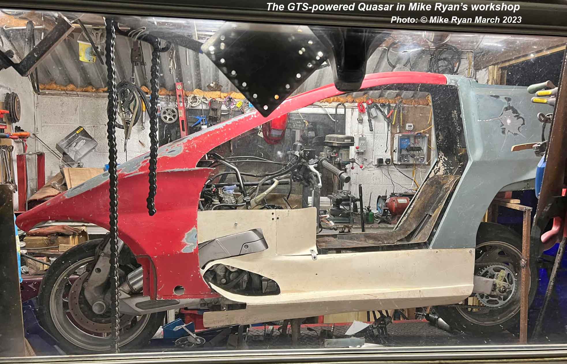 Ryan GTS-Quasar in Workshop (LHS)