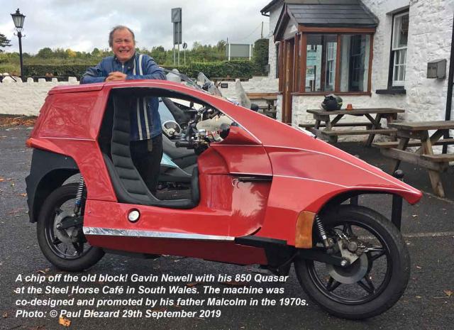 Gavin Newell & his Quasar