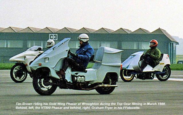 Tim Brown riding his GW Phasar