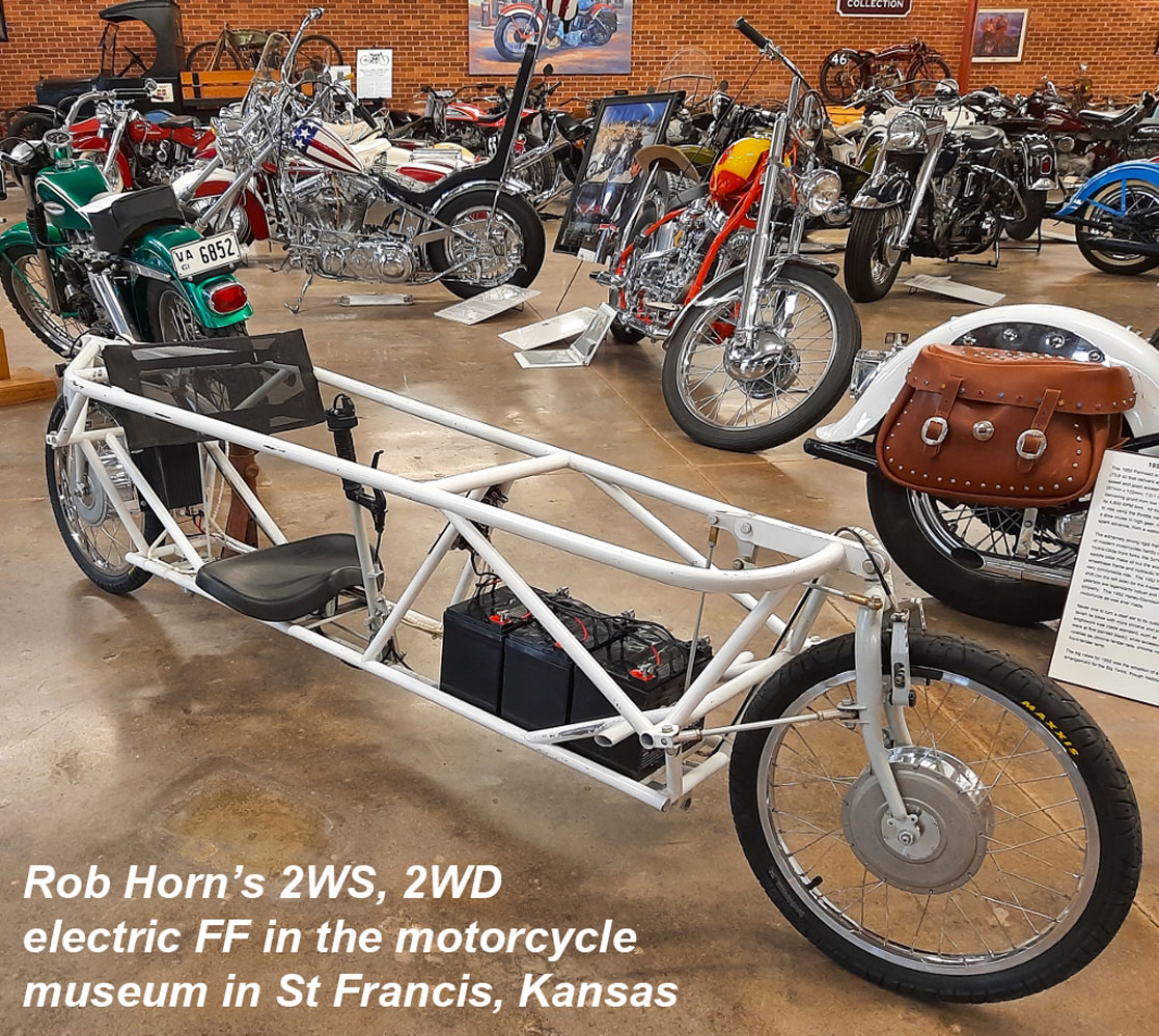 Rob Horn's 2001 electric FF in Kansas Museum (2023)