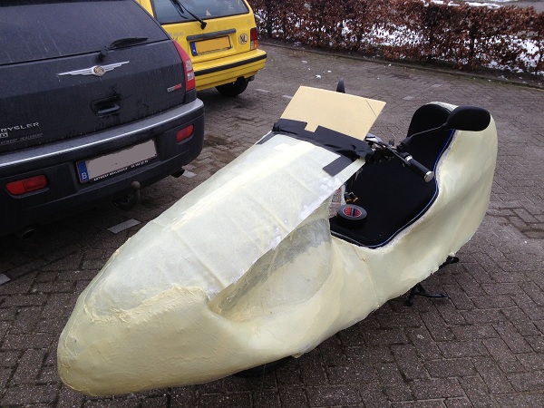 Another test with Funbike wind screen