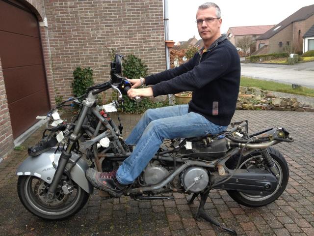 Monsterbike testing seat placement option 2