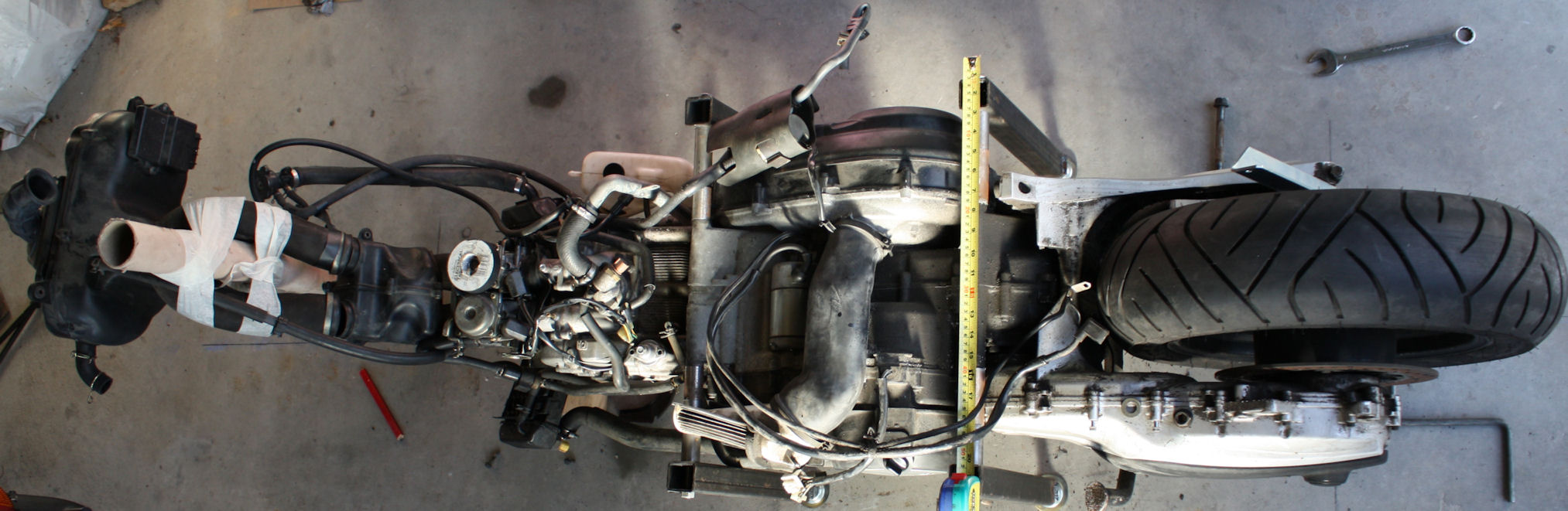Tmax lump including airbox from above