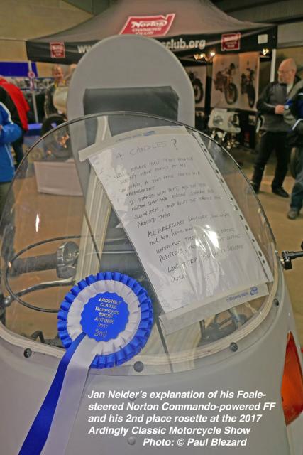 Jan's Description & Ardingly Rosette!
