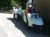 Colin and JB ready for the off
