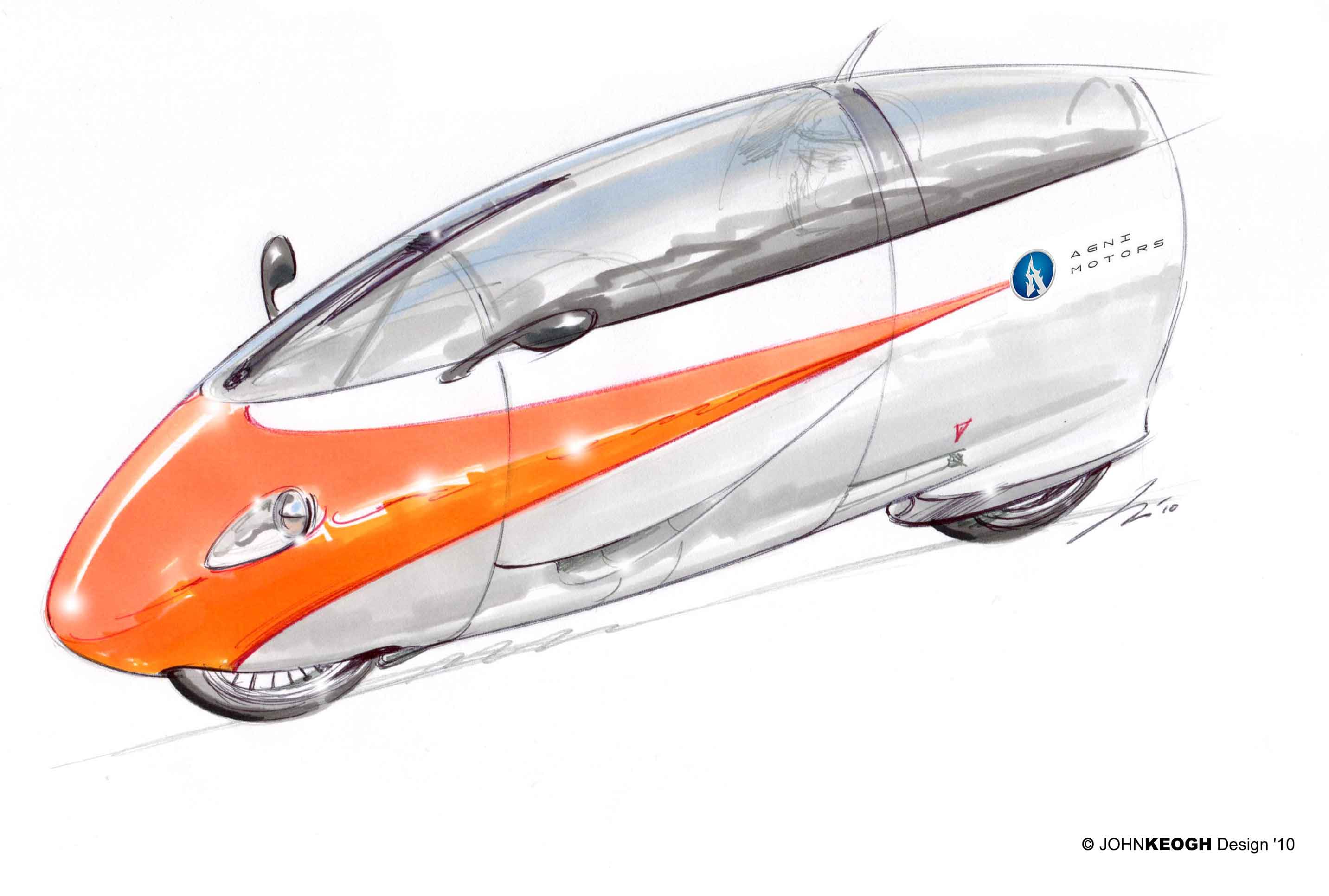 John Keogh's Sketch for  a stylish Lynchmobile (2010)