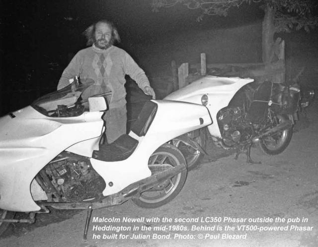 Malcolm & two Phasars in Heddington