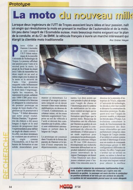 Monotrace Moderne (Projet)