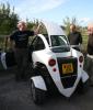 Monty shows the Carver's 'Targa Top'