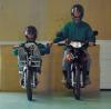 Head-on View of FF vs std Honda Innova 125