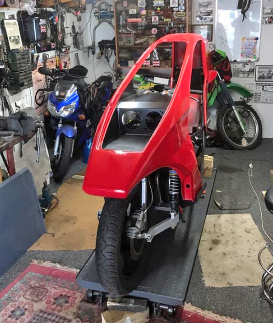 Repainted Body back on Quasar Oct 2021
