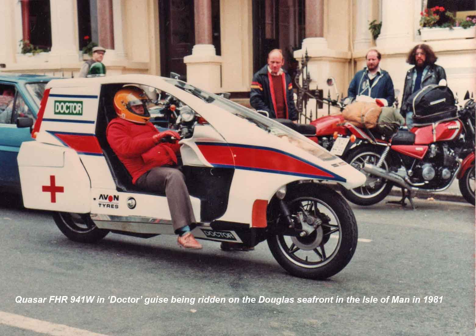The 'Doctor' Quasar, (FHR 941W) in the IoM, 1981