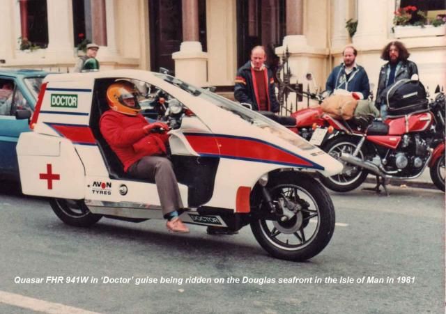 The 'Doctor' Quasar, (FHR 941W) in the IoM, 1981