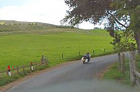 Honda Cublley in Glen Clova