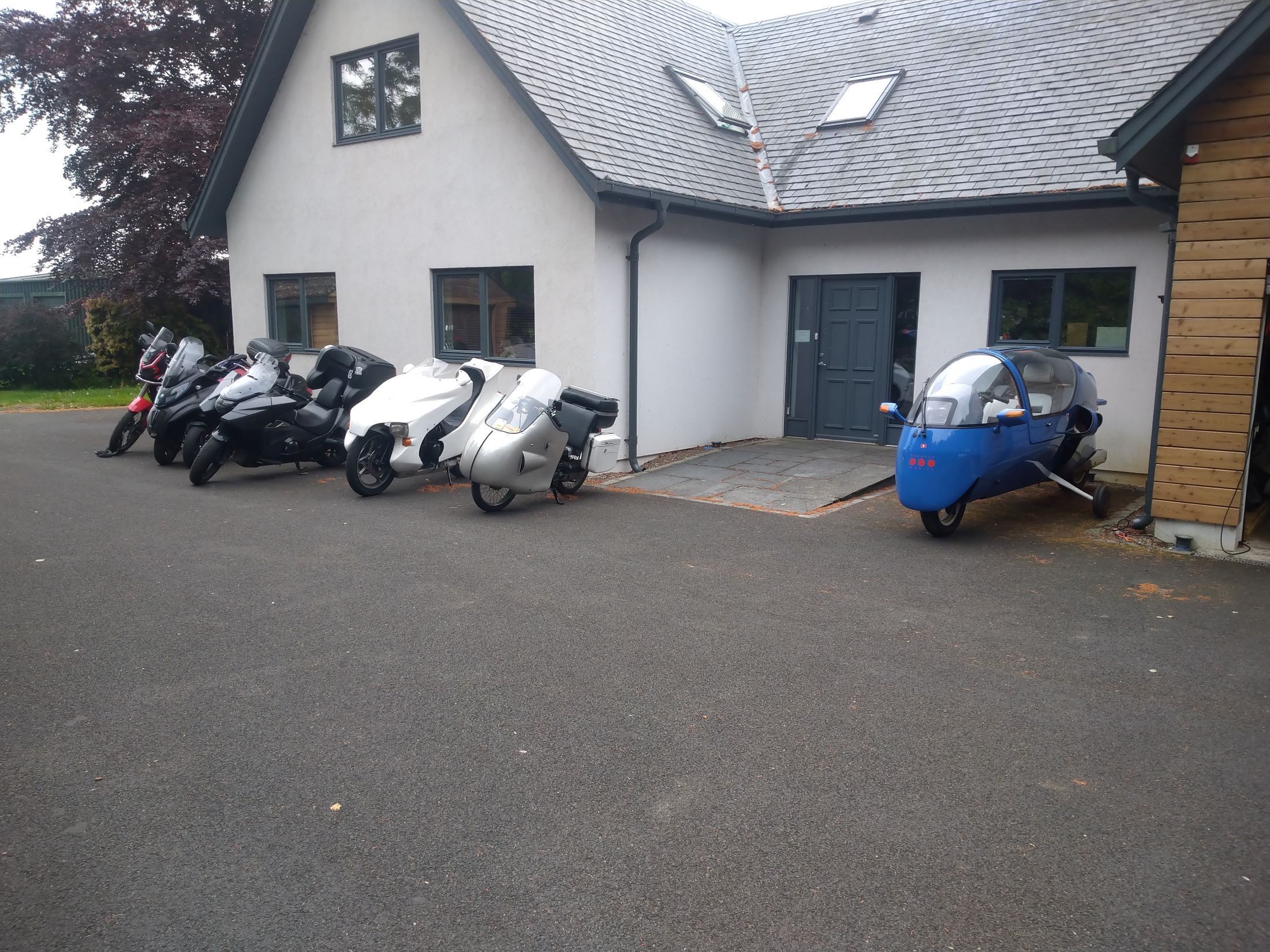 A wide variety of machinery!