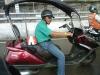 Roofed Honda CN250 Fusion in Bangkok