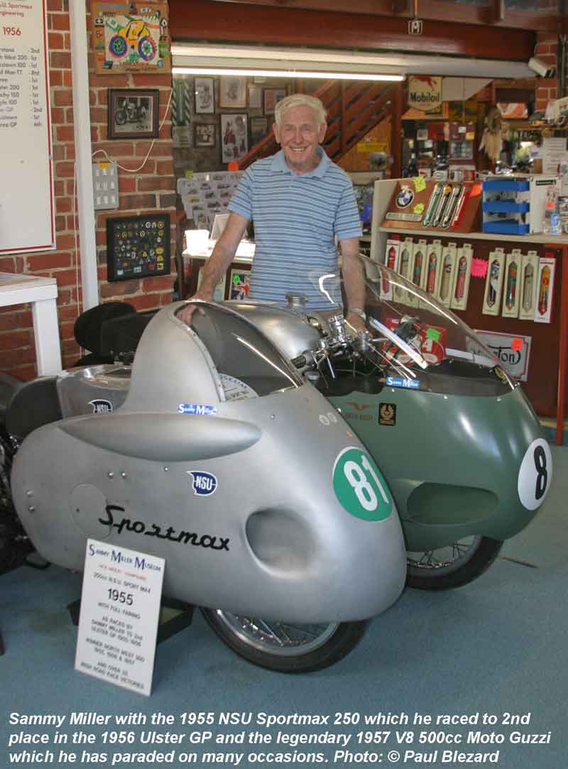Sammy & 1955 NSU Sportmax 250