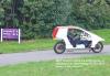 Mark Crowson riding his White Quasar (2023)