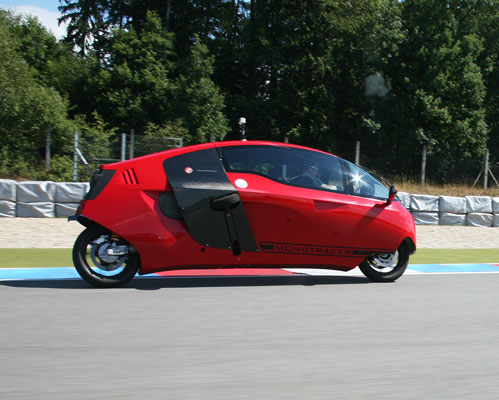 Stefano Drives MonoTracer at Brno