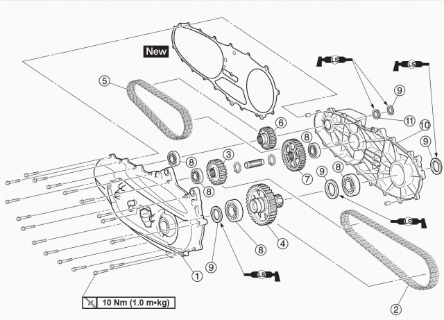 Tmax Final Drive Diagram