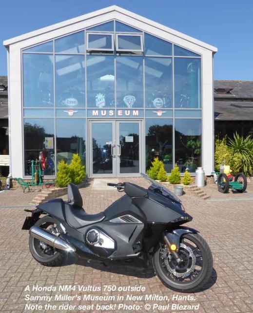Honda Vultus at Sammy Miller Museum