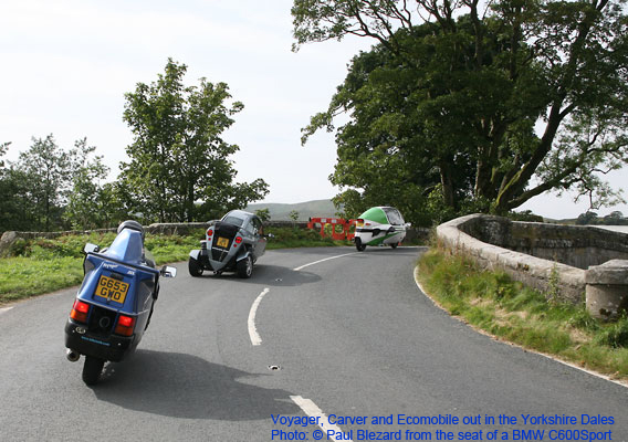 Voyager, Carver, Eco in Yorkshire Action